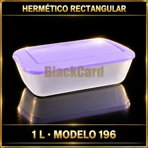 HERMETICO RECTANGULAR 1LTS (196)