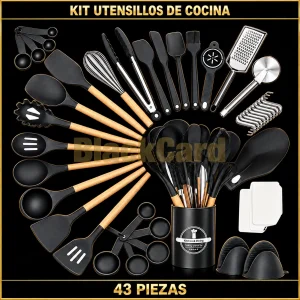 KIT 43 UTENSILLOS DE COCINA