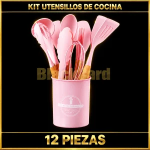 KIT UTENSILLOS DE COCINA 12 PIEZAS