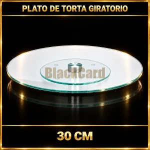 PLATO DE TORTA GIRATORIO 30CM