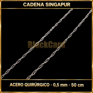 CADENA SINGAPUR (0.5mm - 50cm) (A.Q.)